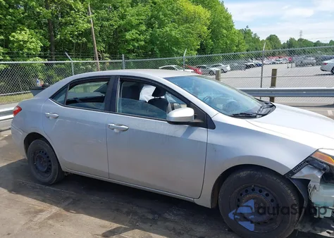2014 Toyota Corolla L z USA, uszkodzony, nr VIN 2T1BURHE5EC166626